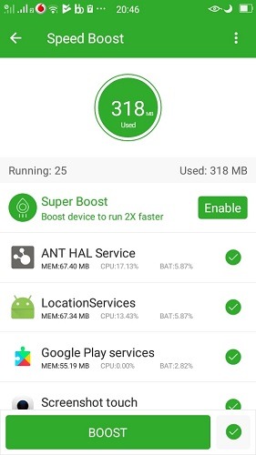 Speed Boost Memory Booster