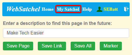 Web Satchel Link Web Satchel Link