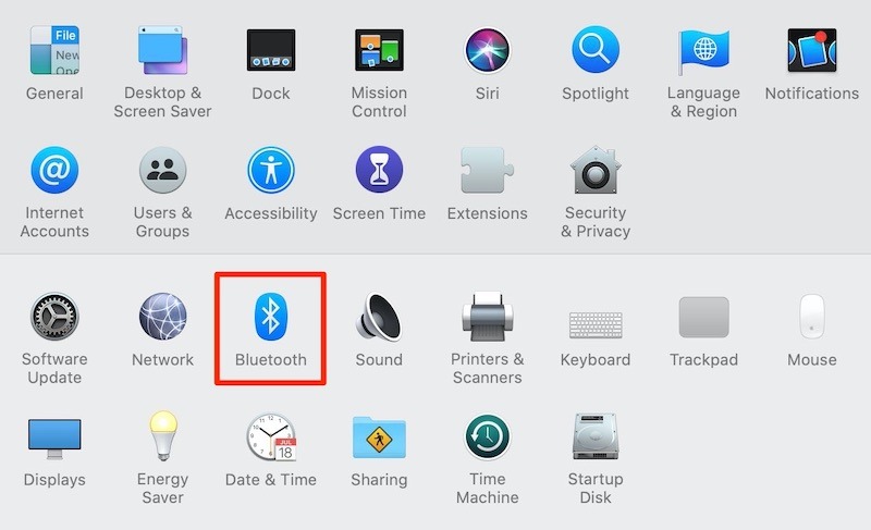 Connect Airpods To Mac Step One