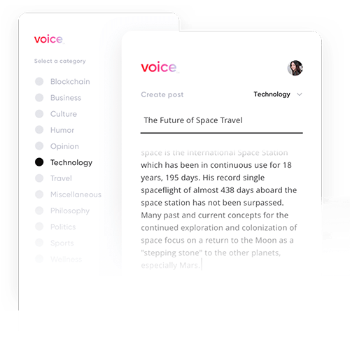 Decentralized Blockchain Social Voice Decentralized Blockchain Social Voice