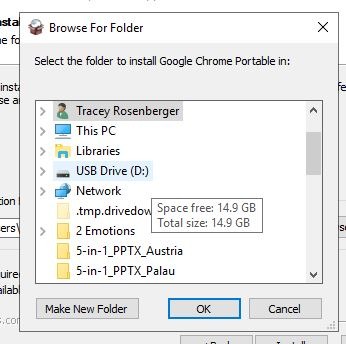 Portable Browsers Change File Location Portable Browsers Change File Location