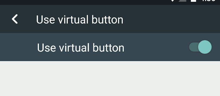 Vmos Settings Virtual Button