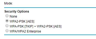 Wifi Not Secure Warning Security Options Different security options in a Wi-Fi router's network including WPA-2, which is the strongest in the given example.