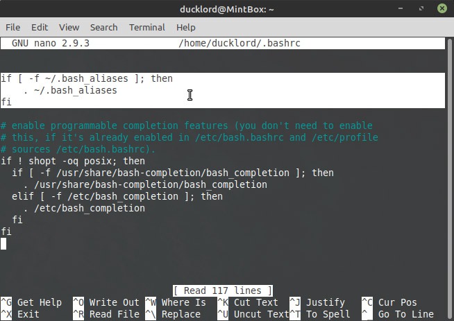 7zip Bash Aliases Check Bashrc