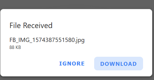 Airdrop Android Pc File Received