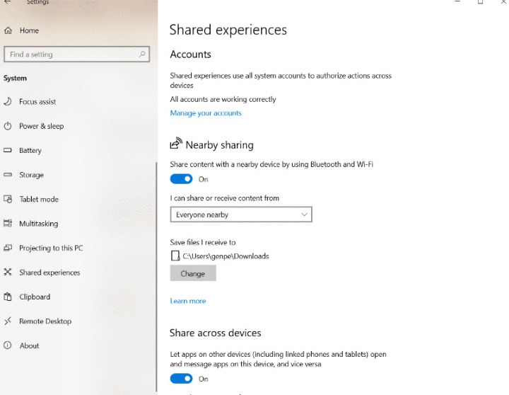 Airdrop Android Pc Nearby Share Experiences