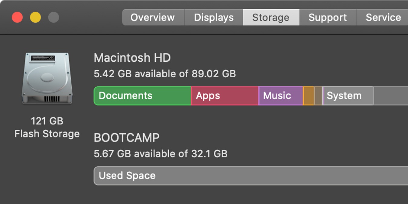 Optimized Storage Mac Cover