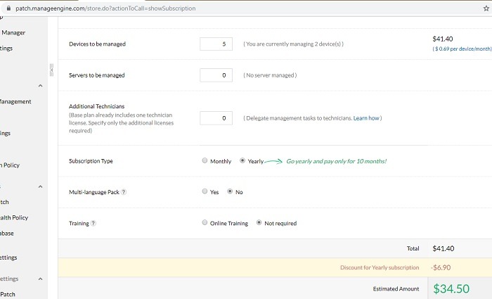 Patch Manager Plus Quotes