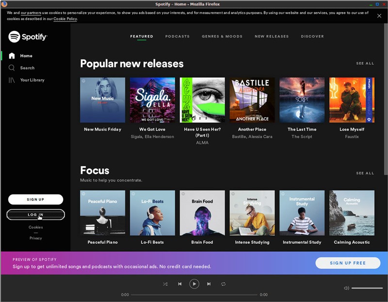 Peppermint Ice Ssb No Browser