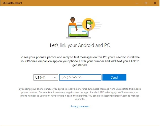 Phone Number Link Your Phone App Android