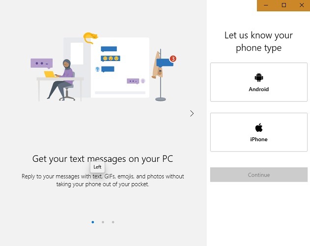 Phone Type Selection Your Phone App
