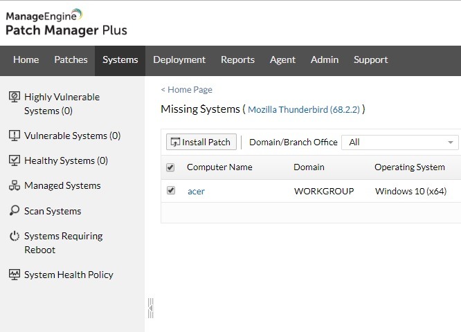 Pushing Mozilla Browser Patch In Remote Pc