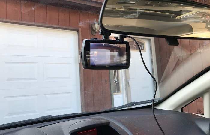 Reivew T4 Dash Cam Adjust View