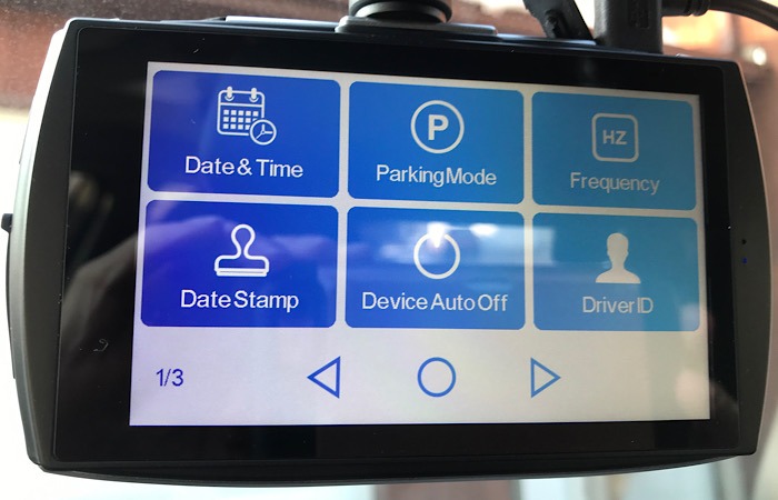 Review T4 Dash Cam Date Time