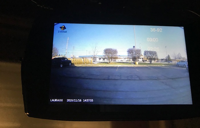 Review T4 Dash Cam Nighttime