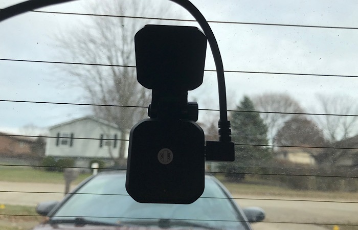 Review T4 Dash Cam Rear Camera