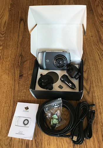 Review T4 Dash Cam Unboxing