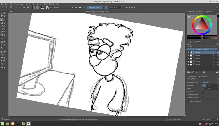 Sketch Like A Pro In Krita Canvas Rotation Sketch Like A Pro In Krita Canvas Rotation