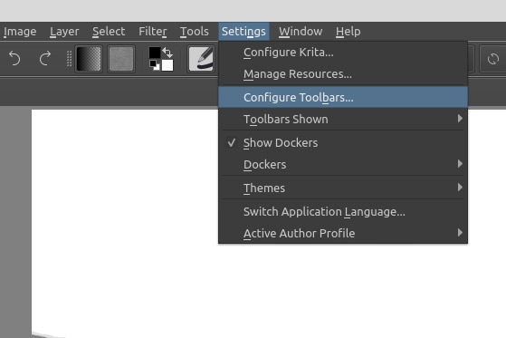 Sketch Like A Pro In Krita Configure Toolbars Sketch Like A Pro In Krita Configure Toolbars