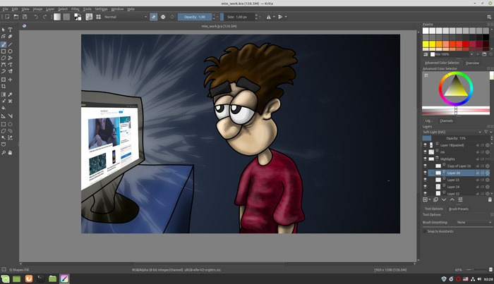 Sketch Like A Pro In Krita Just Add Explosion Sketch Like A Pro In Krita Just Add Explosion