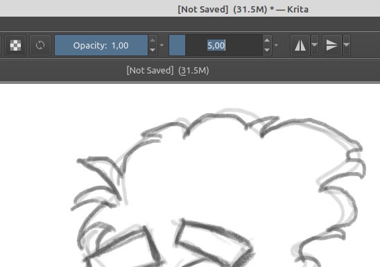 Sketch Like A Pro In Krita Reduce Brush Size Sketch Like A Pro In Krita Reduce Brush Size