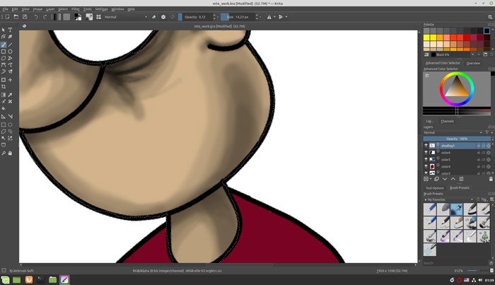 Sketch Like A Pro In Krita Shading Everywhere Sketch Like A Pro In Krita Shading Everywhere