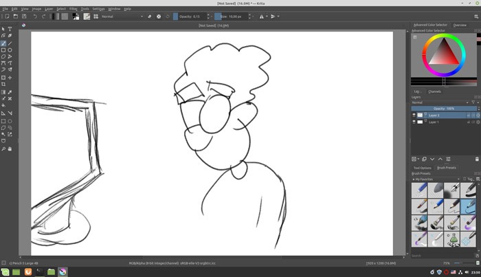 Sketch Like A Pro In Krita Start Sketching Sketch Like A Pro In Krita Start Sketching