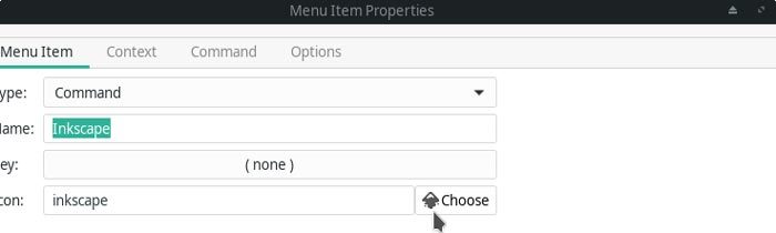 Spacefm Graphics Menu Icons