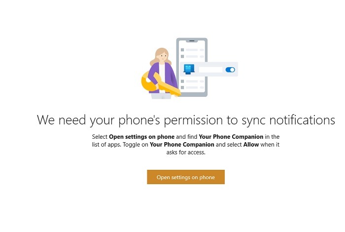 Sync Notifications Phone Pc Your Phone App