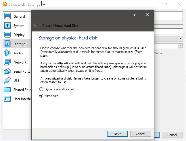 Virtualbox Hdd Upgrade A Matter Of Size