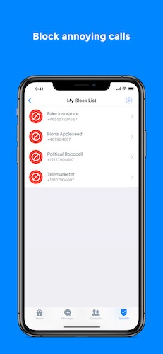 Block Robocalls App Truecaller