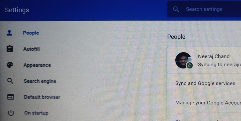 Chrome Settings Page (2)