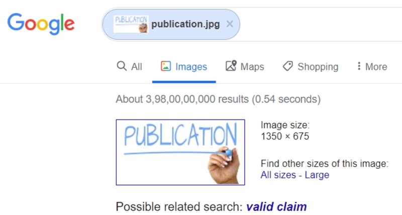 Google Image Search Results