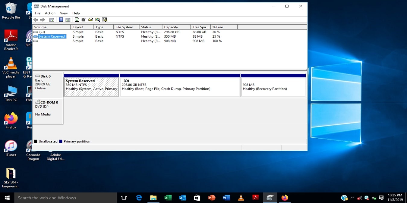 Hard drive Performance Windows 1010 Disk Management Hard drive Performance Windows 1010 Disk Management