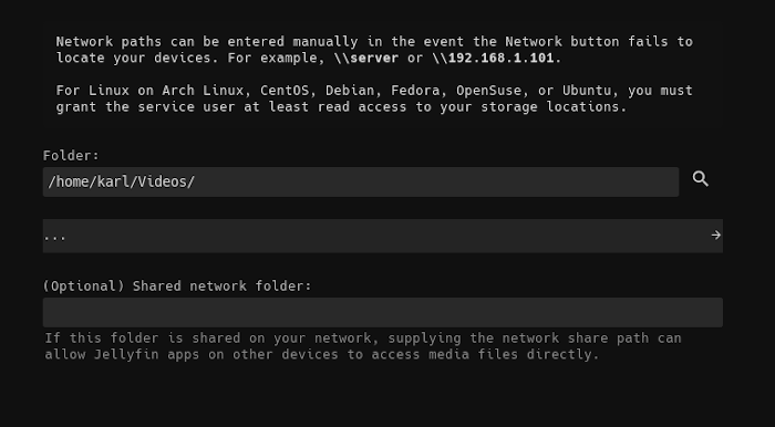Jellyfin Add Folder Jellyfin Add Folder
