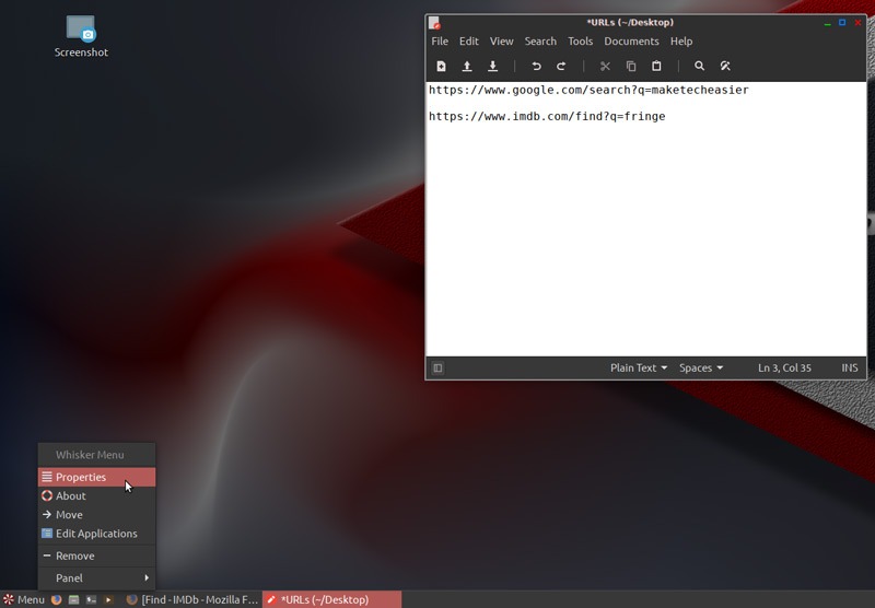 Peppermint Menu Searching Edit The Menu