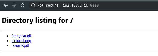 Python Http Transfer Browser