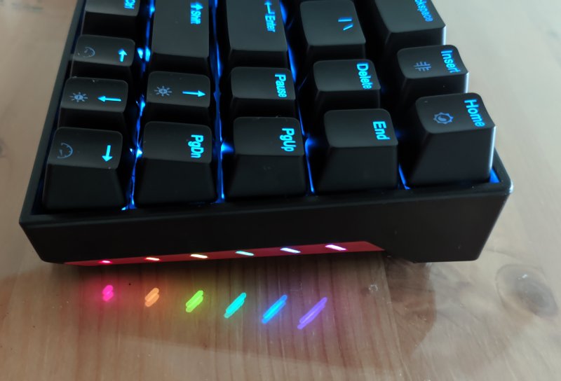 Tkl71ws Keyboard Side Rgb Lights
