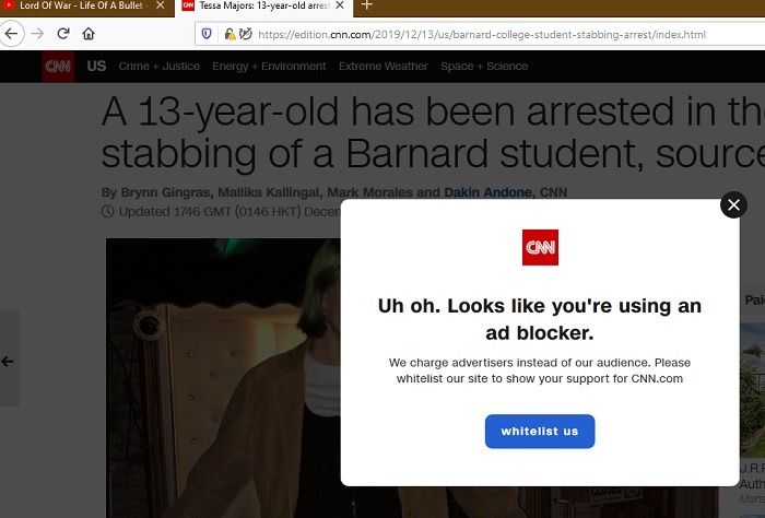 Adblock Plus Blocked Cnn