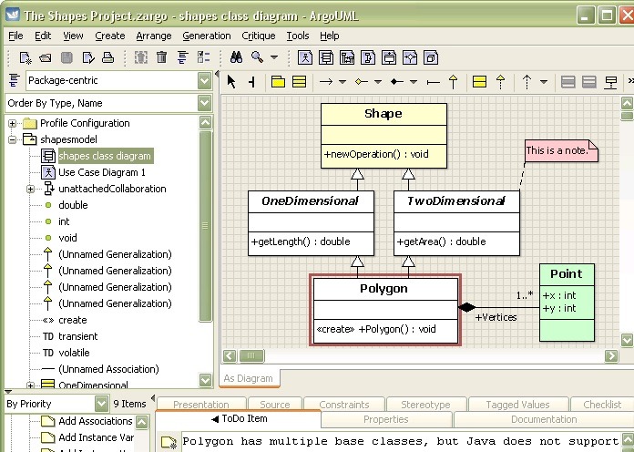 Argouml Screenshot Argouml Screenshot