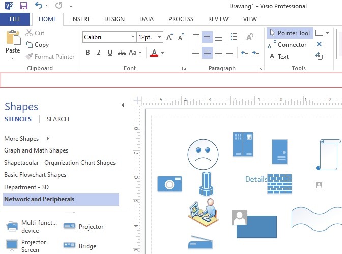 Basic Features Visio
