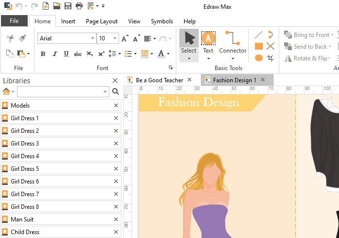 Fashion Design Edrawmax