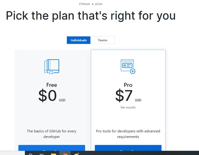Github Plans Github Plans