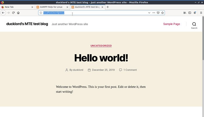 Linux Local Wp Test Wp
