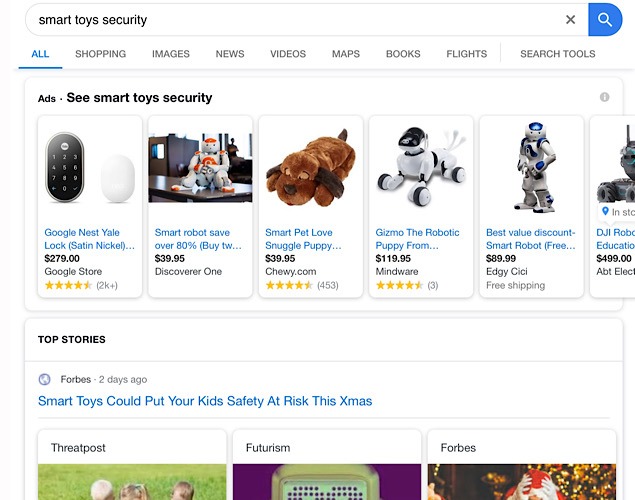 News Google Search Organization Carousel