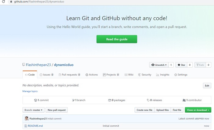 Repository Created Github Repository Created Github