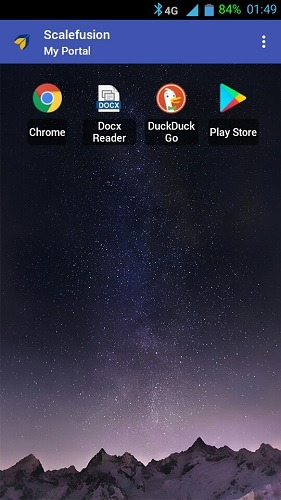 Scalefusion Apps Locked