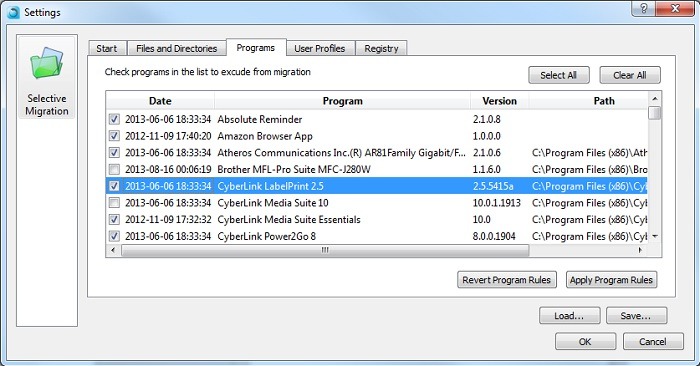 Selective Migration Selective Migration