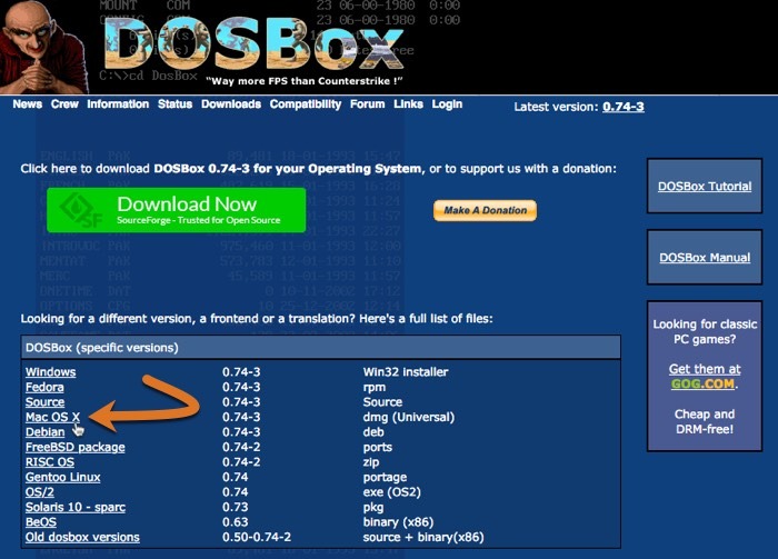 Dosbox Macos Download Link