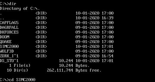 Dosbox Mount Directory Command Cd